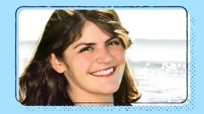 Alexa Allamano, owner of Foamy Wader
