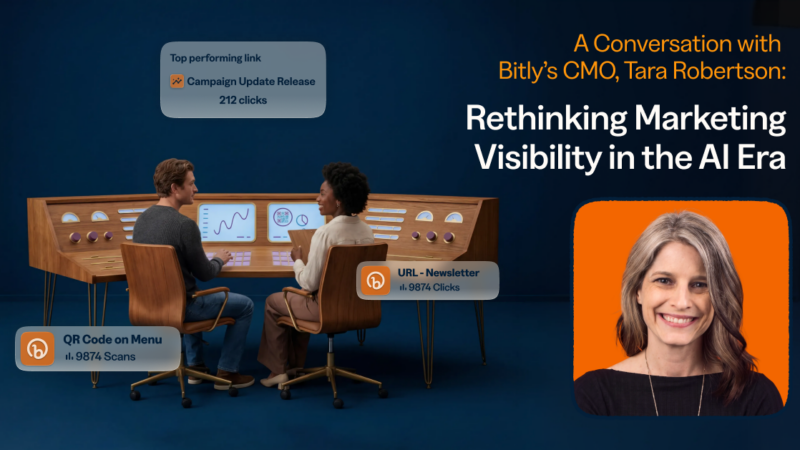 A conversation with Bitly's CMO Tara Robertson