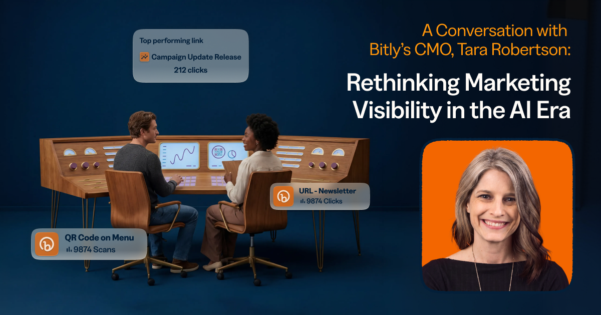 A conversation with Bitly's CMO Tara Robertson